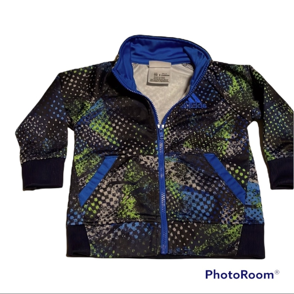 Adidas 2 piece outfit size 9 months jacket With matching pants